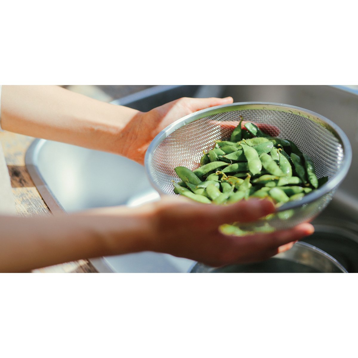 Enzo Durable Stainless Steel Colander