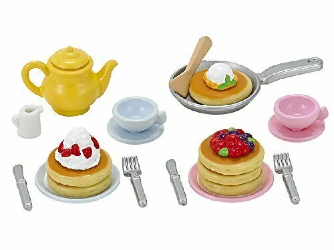 Epoch Sylvanian Families Furniture Fluffy Pancake Set - YOYO JAPAN