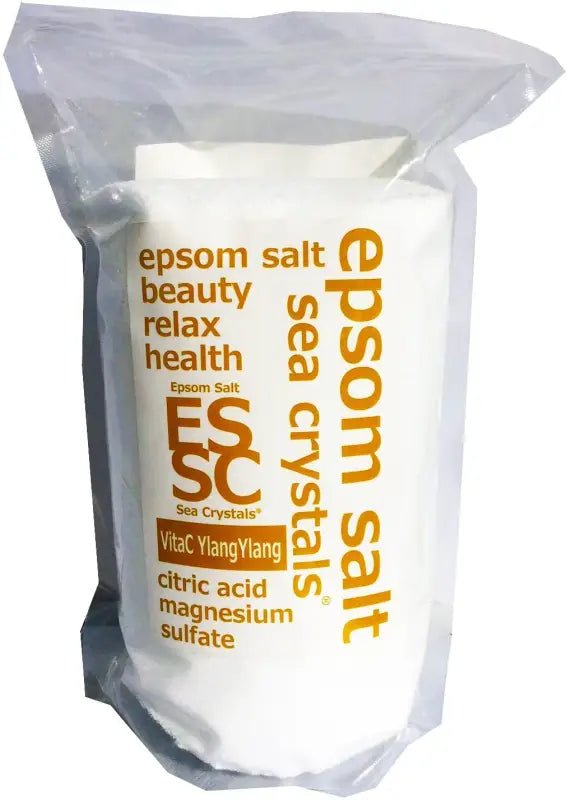 Epson Salt (2.2 kg) VitaC YlangYlang Formulation Includes Measuring Spoon - YOYO JAPAN