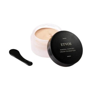 Etvos Mineral Comfort Cream Foundation Light SPF34 PA +++ 12g - Healthy Makeup Foundation - YOYO JAPAN