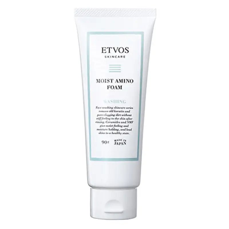 Etvos Moist Amino Foam (Washing) For Dry And Sensitive Skin 90g - Japanese Face Washing - YOYO JAPAN
