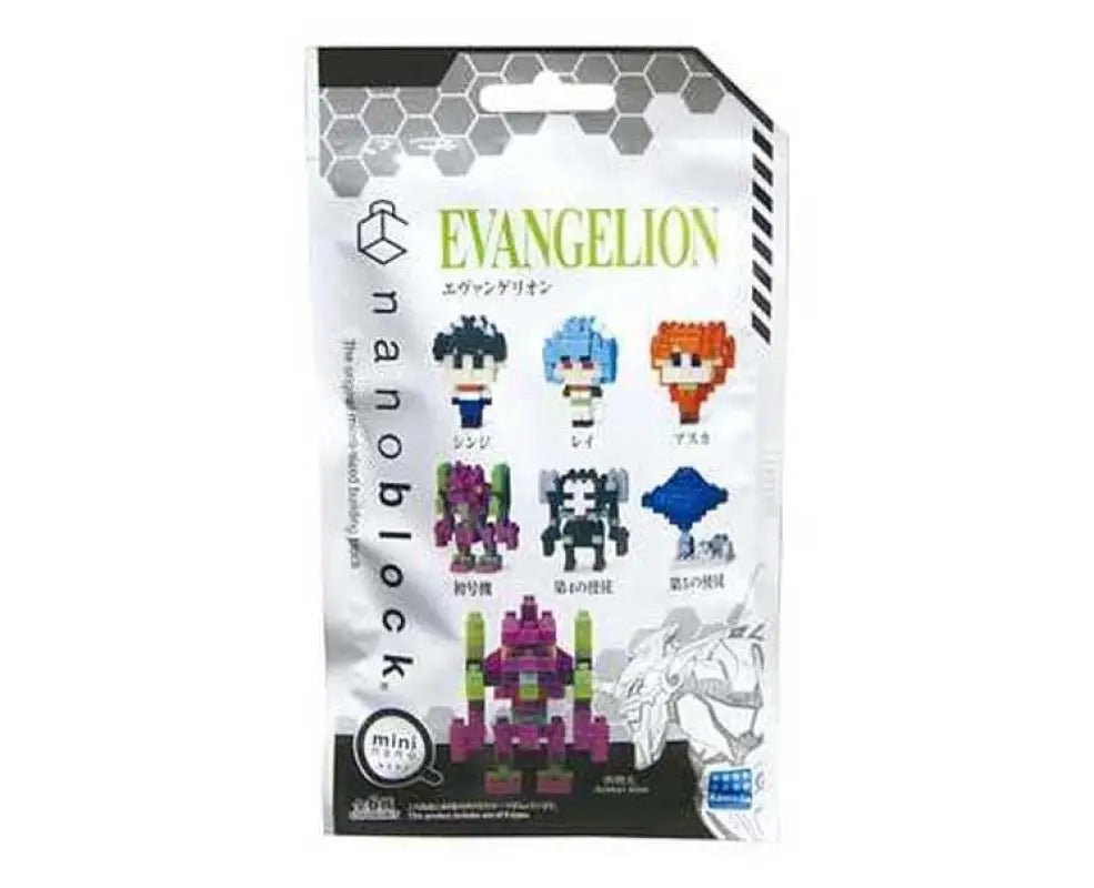Evangelion Nanoblock: Mini Character Blind Pack - YOYO JAPAN