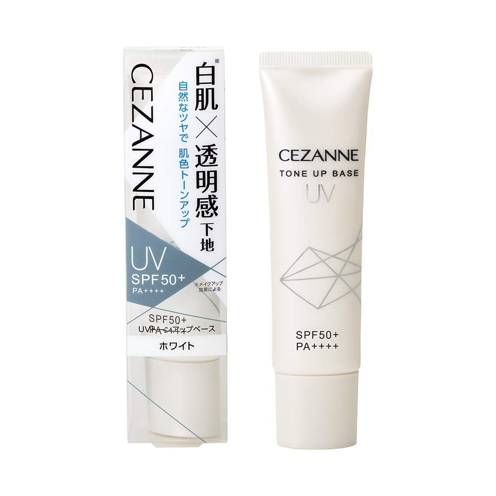 Cezanne UV Tone Up Base White 30g SPF50+/PA++++ Waterproof Skin Makeup