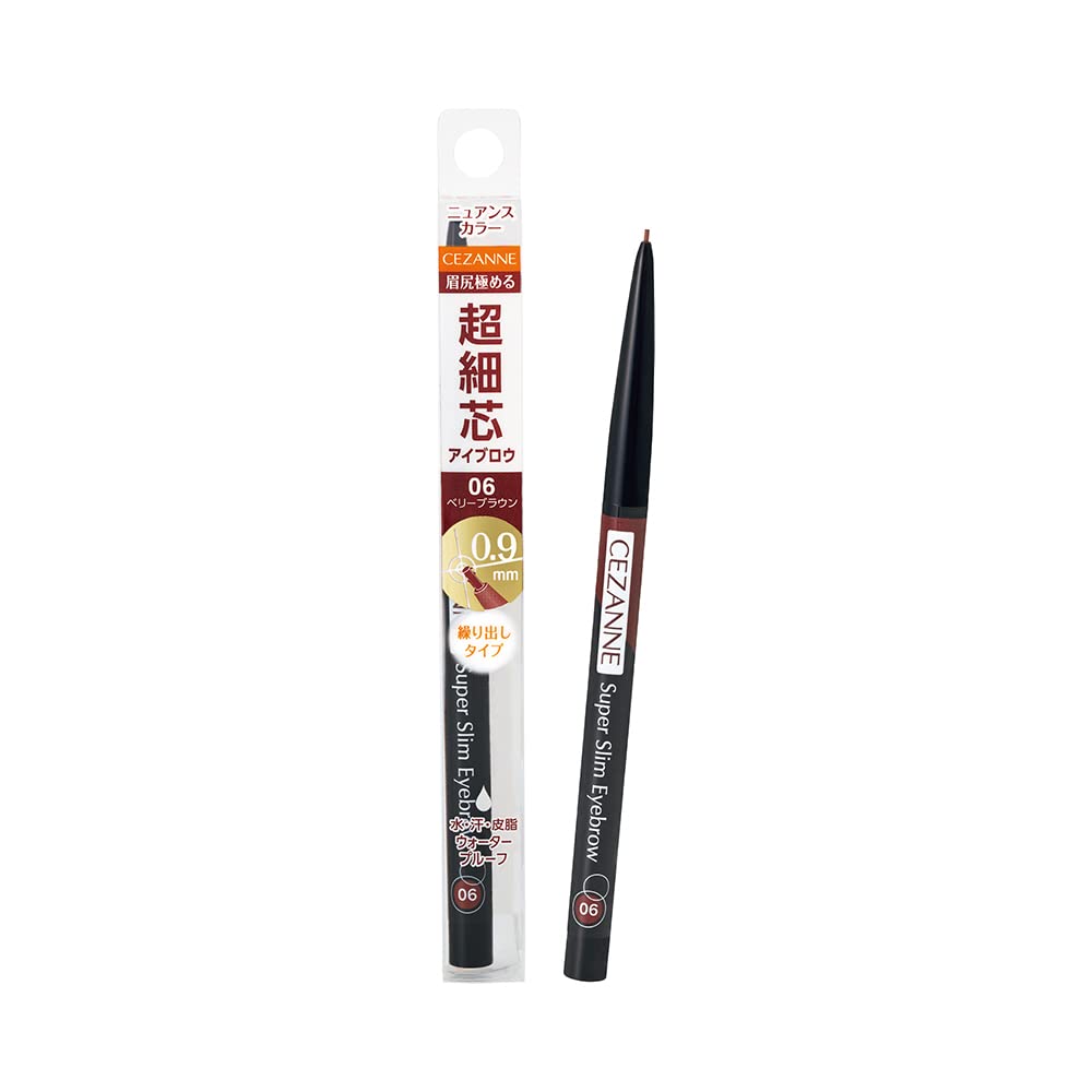 Cezanne Super Fine Core Eyebrow Extension Berry Brown 06 Light Reddish Brown 0.02G