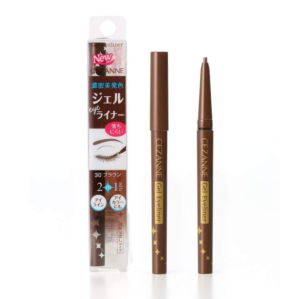 Cezanne Brown Gel Eyeliner 30 - Smooth & Precise 0.1G