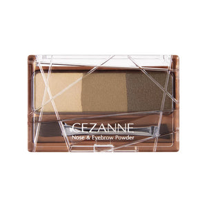 Cezanne 3G Eyebrow & Nose Powder in 01 Camel - Dual Use Product