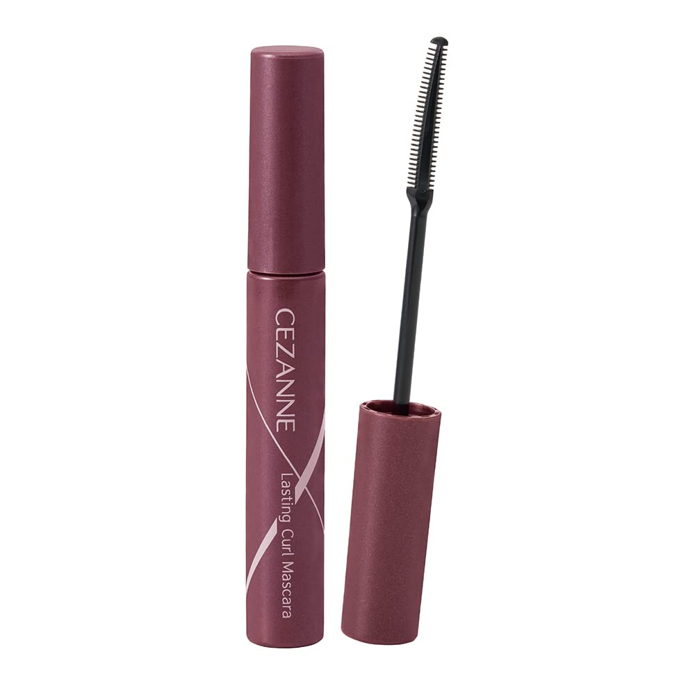 Cezanne Double Comb Color Mascara - Durable Smudge - Resistant Long Fiber 03 Mauve 5.0G