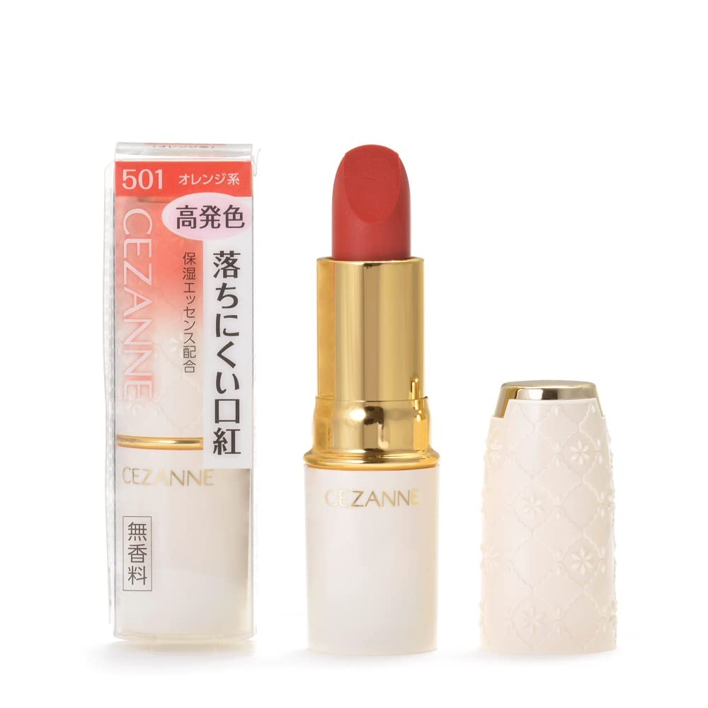 Cezanne Lasting Lip Color N 501 in Vibrant Orange 3.9G