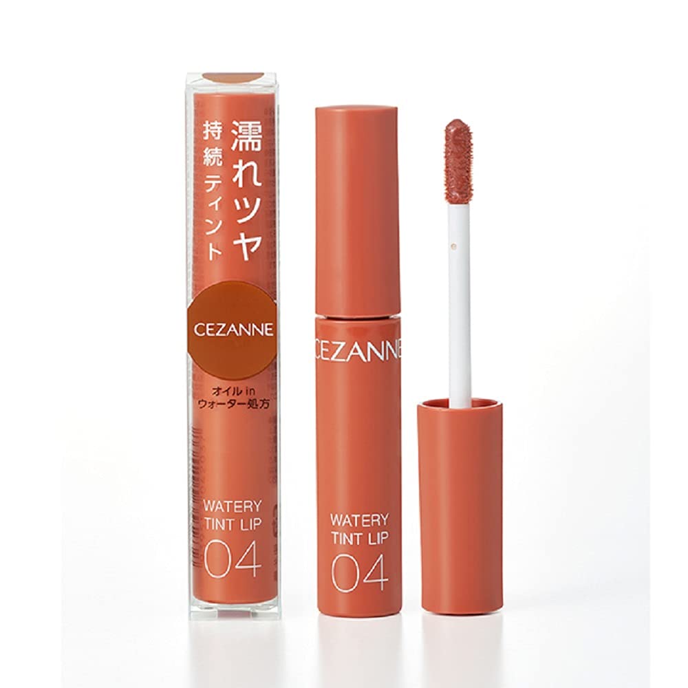 Cezanne Long - Lasting 4.0G Watery Tint Lip Gloss - 04 Camel Orange