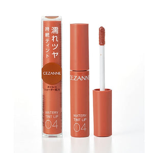 Cezanne Long - Lasting 4.0G Watery Tint Lip Gloss - 04 Camel Orange