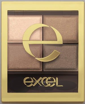 Excel Japan Skinny Rich Shadow Sr04 Smokey Brown Makeup