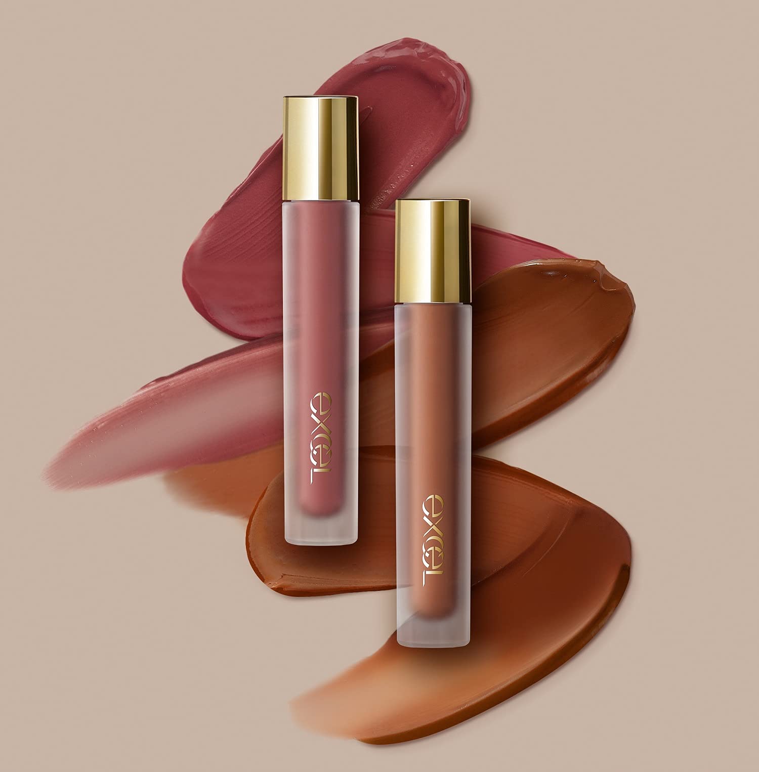 Excel Orange Nougat Lv08 Matte Lip Velvetist - Long - lasting Lipwear