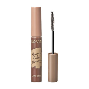 Cezanne Nuance Color Mascara 4.5G in Latte Beige - Volume Boosting