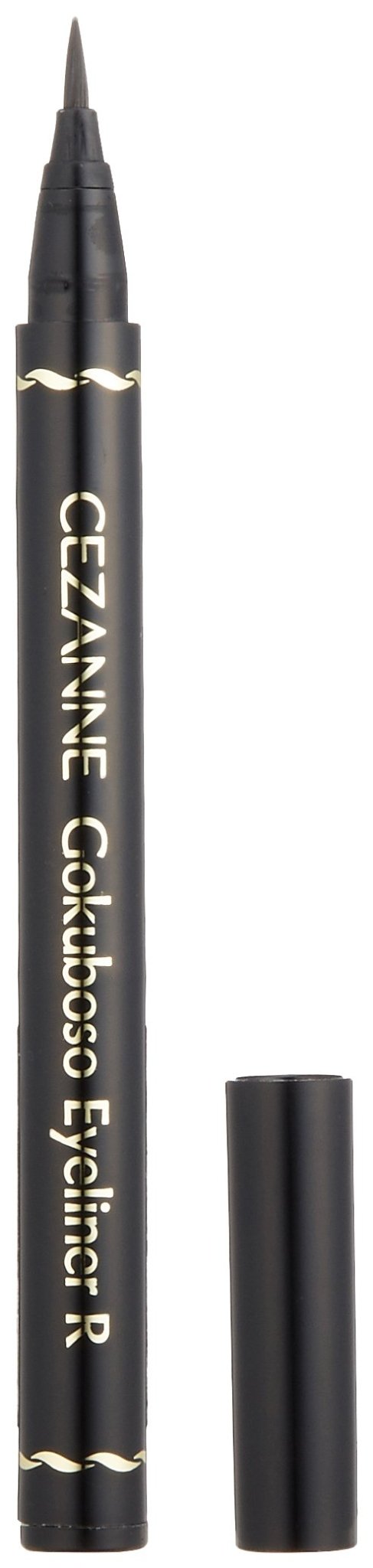 Cezanne Extra Fine Black Eyeliner R10 0.75ml - Fine Line Brush Type