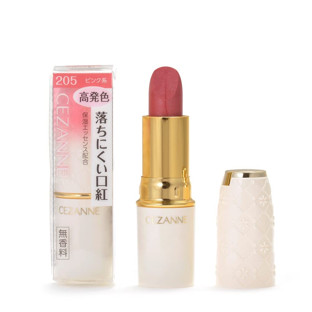 Cezanne Lasting Lip Color N 205 Pink 3.9G – Long - Lasting Vibrant Lipstick