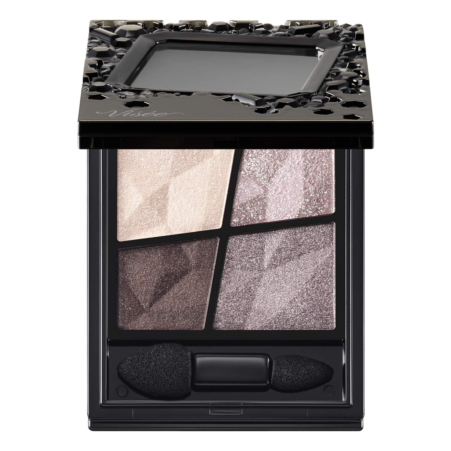 Visee Gemmy Rich Eyes 4.3G - Palette Riche Gray Gy - 7 Eyeshadow