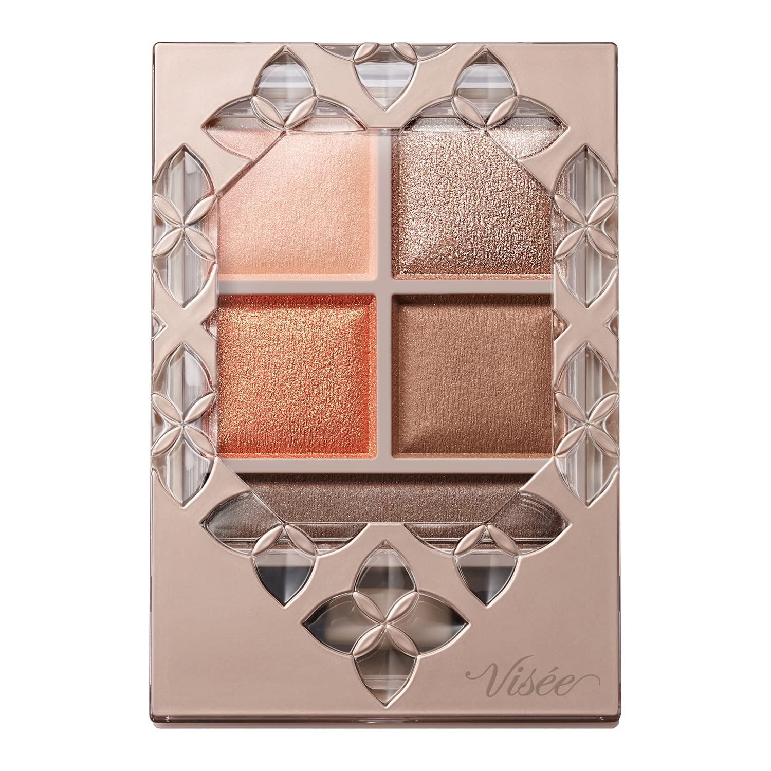 Visee Eye Shadow Palette - Riche Panorama BR - 4 Orange Brown 5.5G