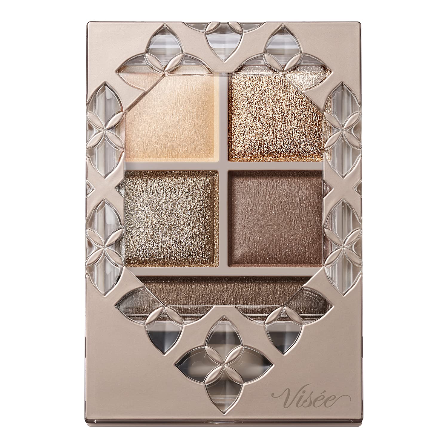 Visee Beige Brown Riche Panorama Eye Palette - 5.5G Eye Shadow