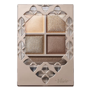 Visee Beige Brown Riche Panorama Eye Palette - 5.5G Eye Shadow