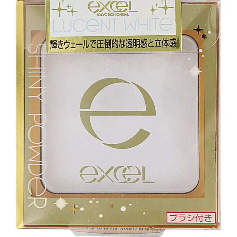 Excel Shiny Powder Face Highlighter SN04 Lucent White - Japan Makeup