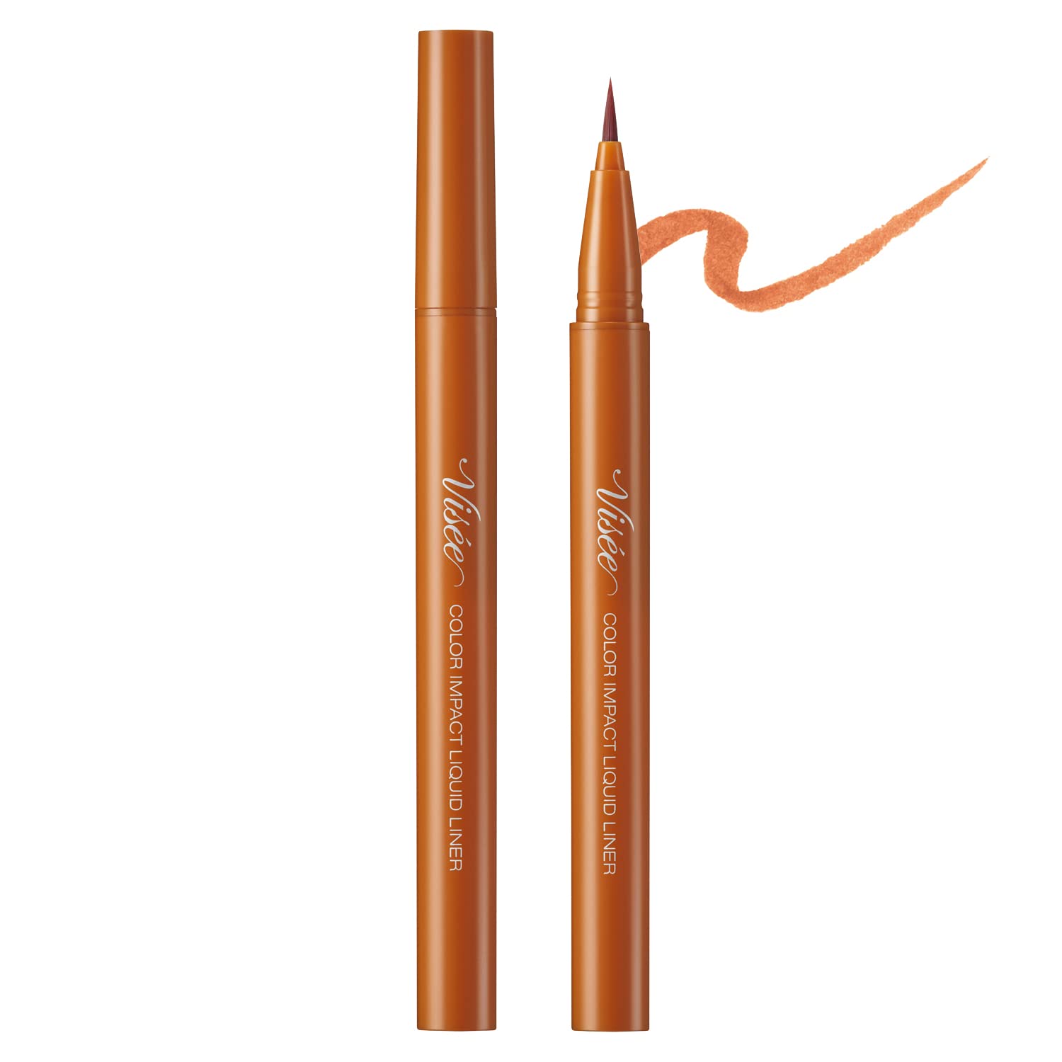 Visee Orange Color Impact Liquid Eyeliner 0.4Ml High - Pigment Or240 Liner