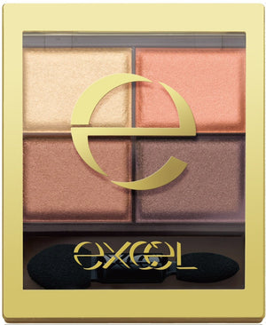 Excel Skinny Rich Shadow Sr05 Japan (Warm Brown) Palette Eyeshadow