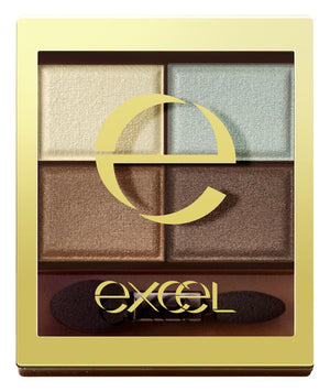 Excel Skinny Rich SR08 Aquatic Brown Eye Shadow - Long - Lasting Formula