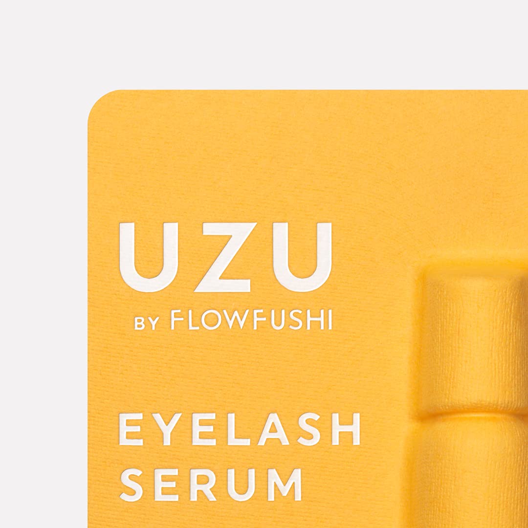 Uzu Eyelash and Brow Serum - Alcohol - Free Hypoallergenic Synthetic Colorant and Paraben Free