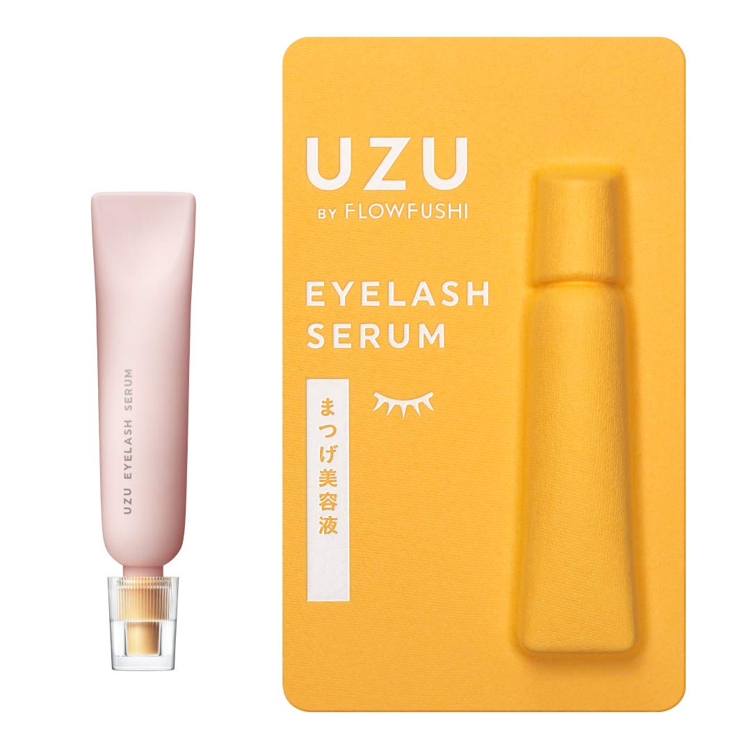 Uzu Eyelash and Brow Serum - Alcohol - Free Hypoallergenic Synthetic Colorant and Paraben Free