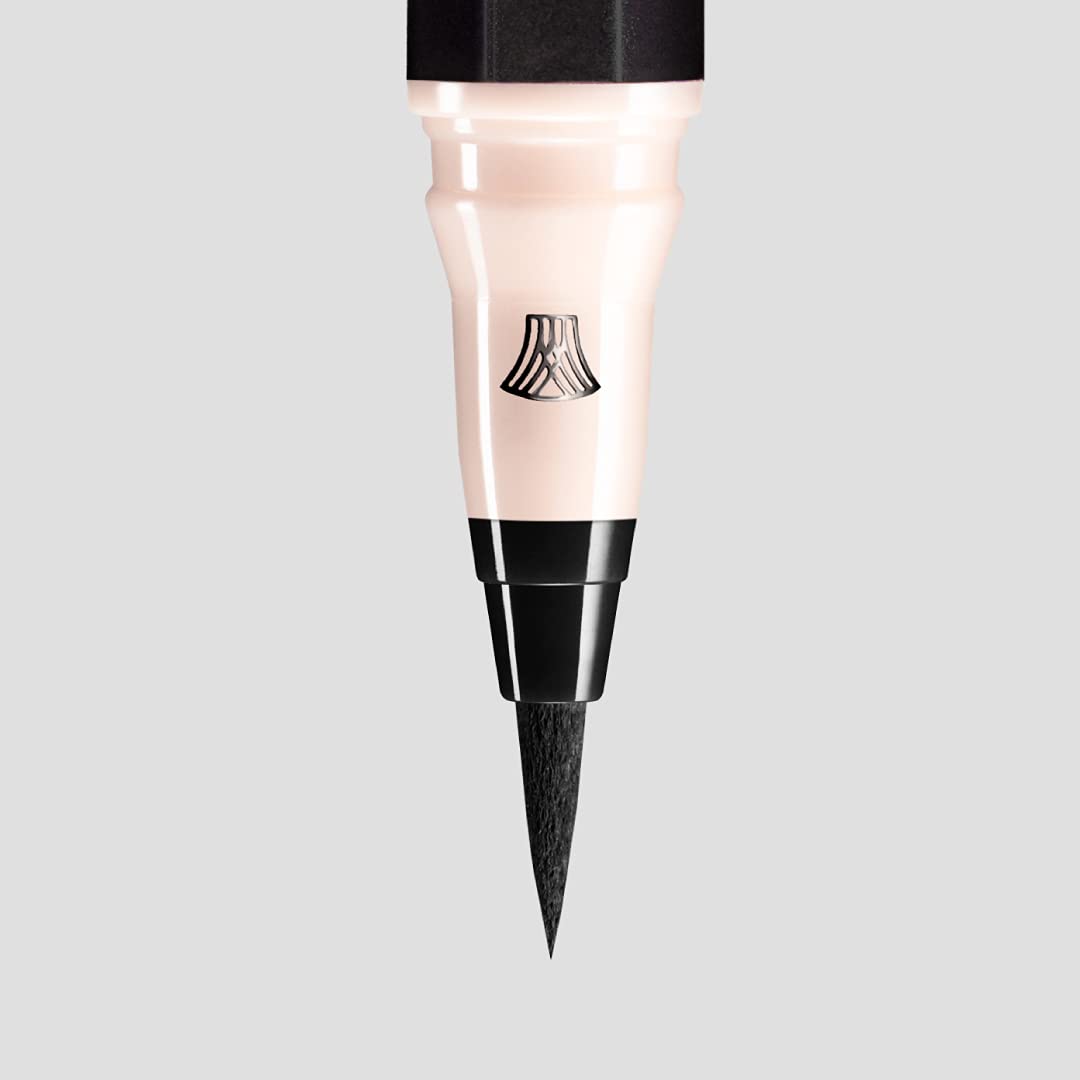 Uzu Flowfushi 7 Shade Matte Black Liquid Eyeliner Hypoallergenic Hot Water Off