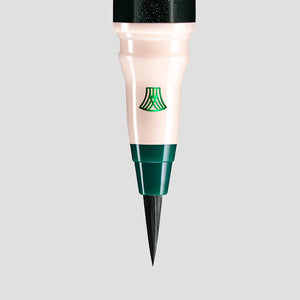 Uzu Seven Shades Black Green Liquid Eyeliner Hot Water Off Hypoallergenic