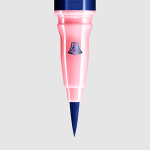 Uzu Eye Opening Liner - Flowfushi Navy Liquid Eyeliner Alcohol - Free Hypoallergenic 0.55ml