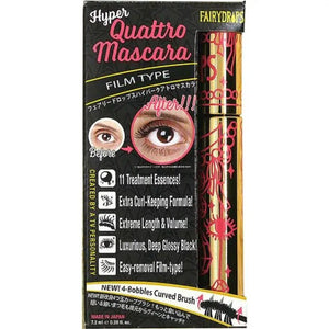 Fairy Drops Hyper Quattro Mascara 8g - Eyelashes Makeup - Japanese Mascara Brands