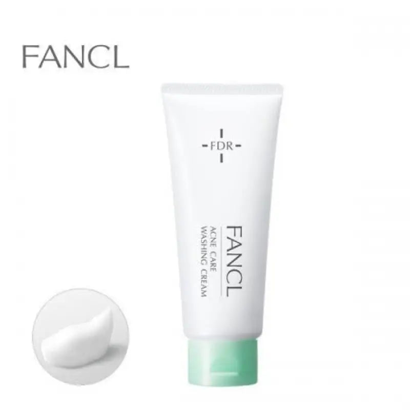 Fancl Acne Care Washing Cream For Pimple Prevention 90g - Japanese Skincare