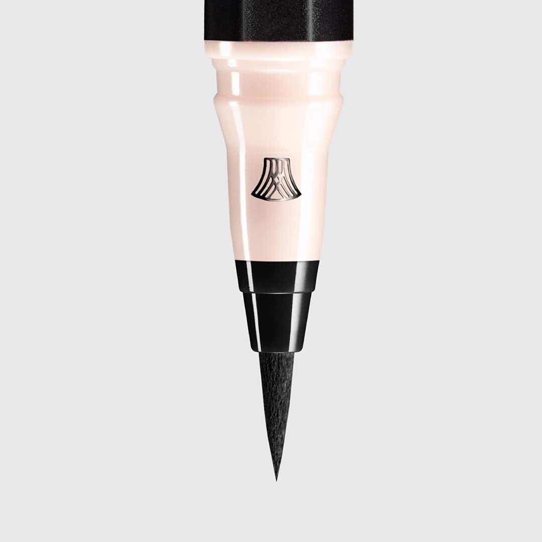 Uzu Flowfushi Liquid Eyeliner in Pitch Black Hypoallergenic Hot Water Off