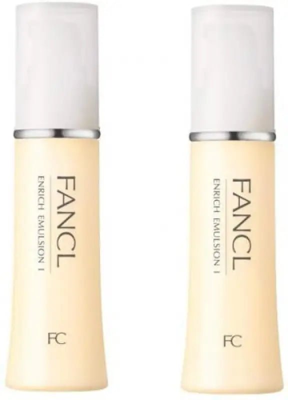 Fancl Enrich Emulsion I For Normal To Oily Skin 30ml x 2 - Milky Moisturizer Made In Japan