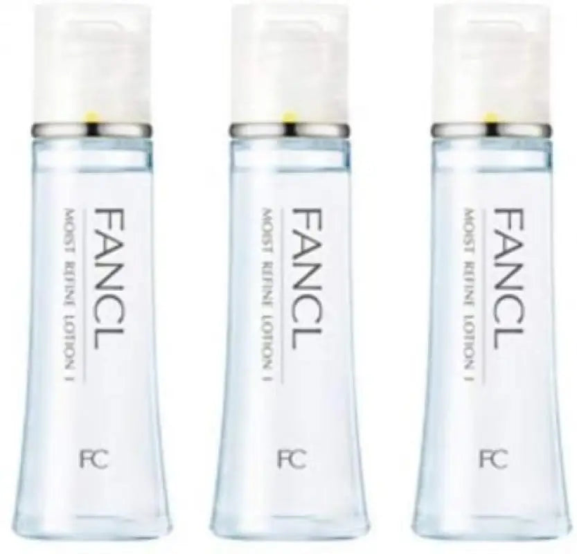 FANCL Moist Refine Lotion I Refresh 30mL x 3 bottles - Skincare