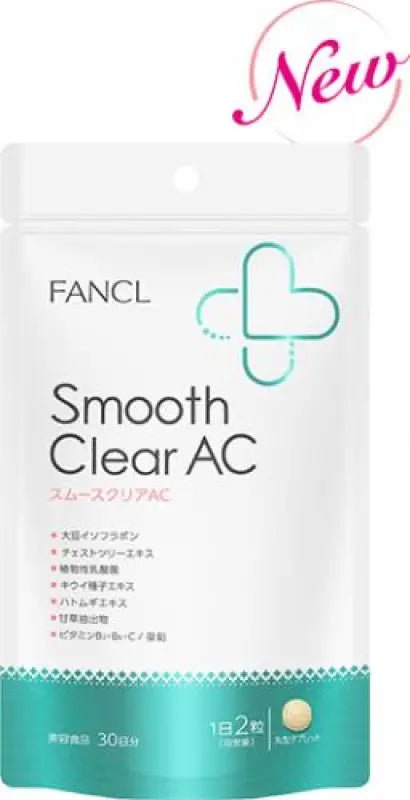 FANCL smooth clear AC about 30 days 60 tablets