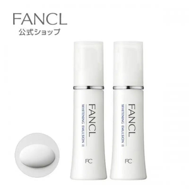 Fancl Whitening Emulsion II Moist Set - Purchase 30ml x 2 - Whitening Emulsion Made In Japan