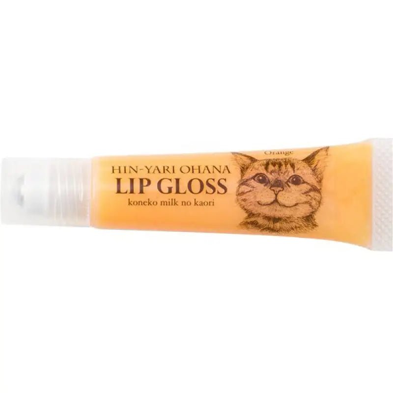 Felissimo Cat Club Cool Nose Lip Gloss Orange 12g - Japanese Lip Gloss Must Have