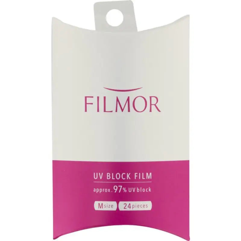 Filmor UV Block Film Size M 24 Pieces - Stick - On Sunscreen Blocks Approximately 97% Of Rays Skincare