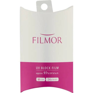 Filmor UV Block Film Size M 24 Pieces - Stick - On Sunscreen Blocks Approximately 97% Of UV Rays