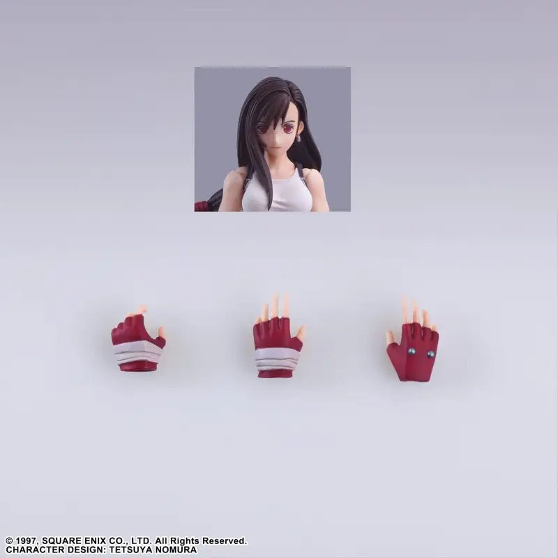 Final Fantasy Vii Bring Arts Tifa Lockhart Pvc Painted Action Figure