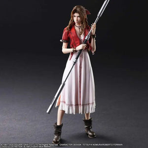 Final Fantasy Vii Remake Play Arts Kai Aerith Gainsborough Pvc Painted Action Figure