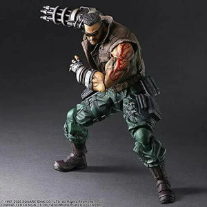 Final Fantasy Vii Remake Play Arts Kai Barret Wallace Version 2 Figure