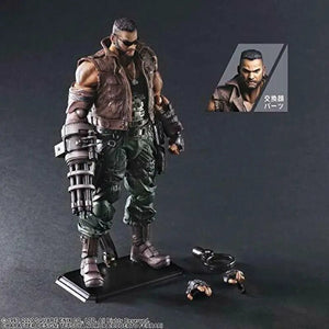 Final Fantasy Vii Remake Play Arts Kai Barret Wallace Version 2 Figure