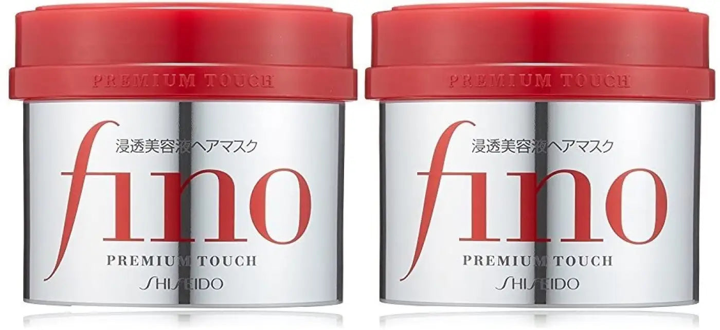 Fino Premium Touch Penetrating Serum Hair Mask 2 Packs 230 g each - Treatment