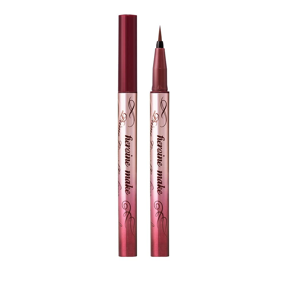 Kissme Heroine Make Bordeaux Red Liquid Eyeliner Rich Color 50 0.5ml