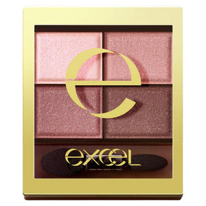 Excel Skinny Rich Shadow Palette SR10 Peony Brown Eye Shadow