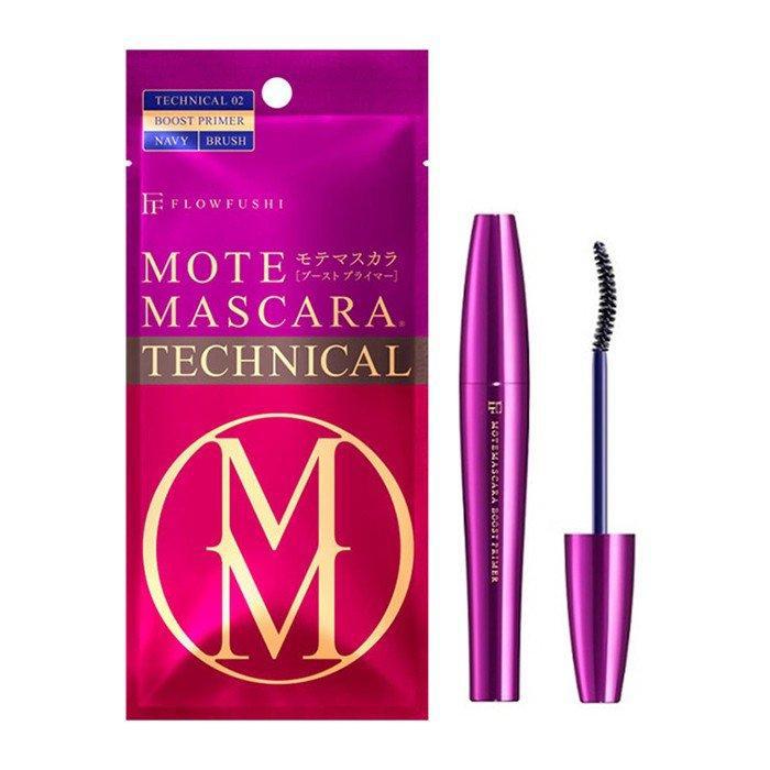 Flow Fushi Mote Boost Primer Navy Mascara 02 Lash Enhancing